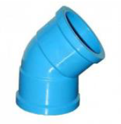 CODO PVC CELESTE 45