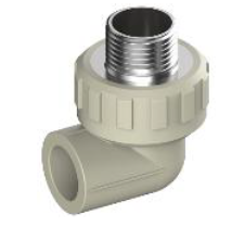 CODO 90° SOLDAR/HE PPR GRIS
